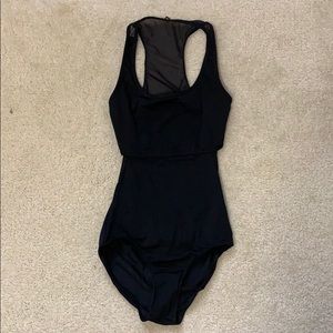 Mariia Black Leotard